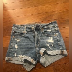 American Eagle stretch Jean shorts